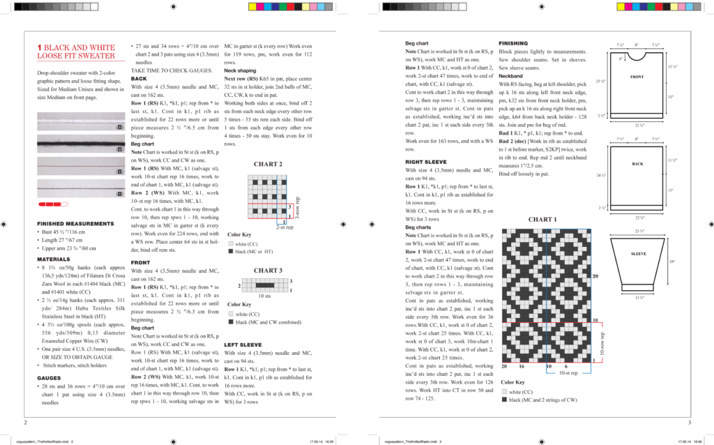 The Knitted Radio Pattern by Irene Posch and Ebru Kurbak.